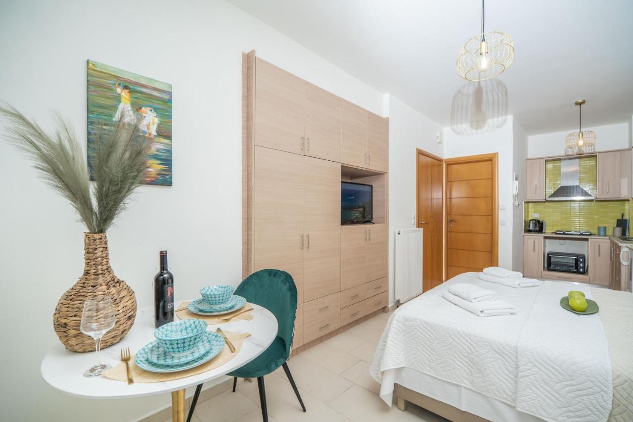 Myrtia Apartment Few Steps From The Sea Ханя Екстериор снимка