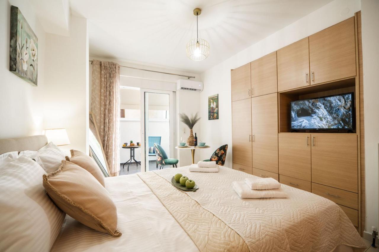 Myrtia Apartment Few Steps From The Sea Ханя Екстериор снимка